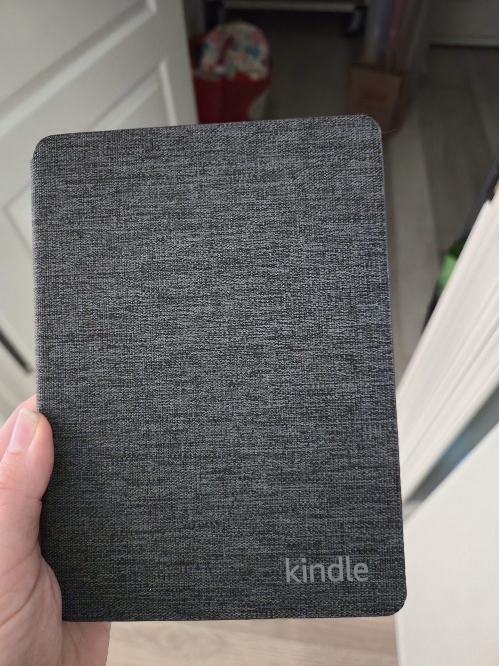 Kindle Paperwhite Fabric Cover Case - Graphite